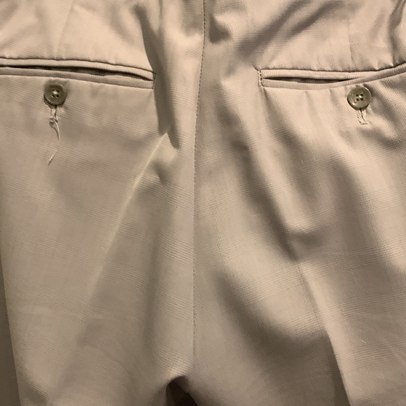 Calvin Klein Grey/GlenPlaid slacks - Picture 3 of 5